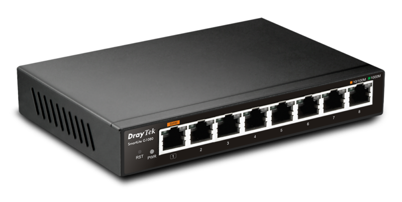 DrayTek VigorSwitch G1080 3 DrayTek VigorSwitch G1080